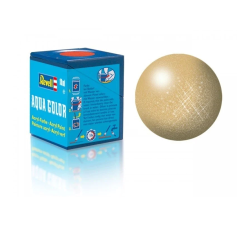 Revell 94 - Aqua Color Gold - Metallic Boya- 18 ml Revell 94 - Aqua Color Gold - Metallic Boya- 18 ml