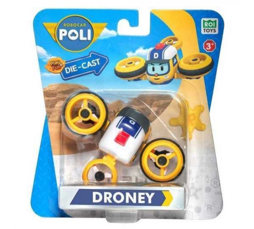 Robocar Poli Metal Araç Karakter Figür Droney Robocar Poli Metal Araç Karakter Figür Droney