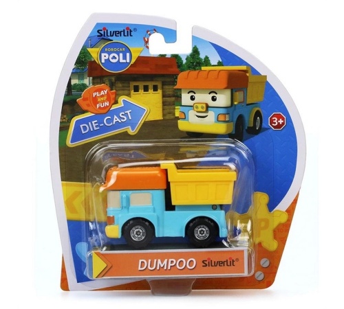 Robocar Poli Metal Araç Karakter Figür Dumpoo Robocar Poli Metal Araç Karakter Figür Dumpoo
