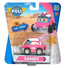 Robocar Poli Metal Araç Karakter Figür Sandy - POLI/MRT-0613