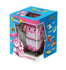Robocar Poli Transforming Robot Figür Amber