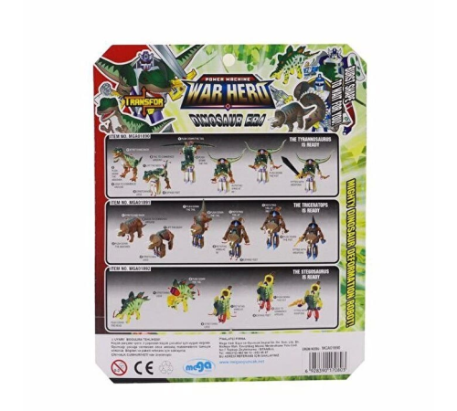 Robota Dönüşen Savaşçı Dinozor T-Rex Robota Dönüşen Savaşçı Dinozor T-Rex