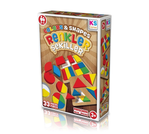 RS240 KS, Renkler - Şekiller - Colors & Shapes / +3 yaş RS240 KS, Renkler - Şekiller - Colors & Shapes / +3 yaş