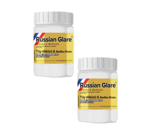 Rus Merhemi Istenmeyen Tüyleri Dökücü Ve Azaltıcı Krem 50ml X 2 Adet Rus Merhemi Istenmeyen Tüyleri Dökücü Ve Azaltıcı Krem 50ml X 2 Adet