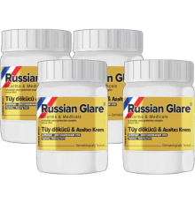 Russ Glare Nano 4 Tane x 50 ml Tüylere Krem Russ Merhemi - 000031KI