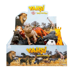 S00000725 VAHŞİ HAYVANLAR FOAM SESLİ 27CM -SUN - 1 adet stokta olan gönderilir