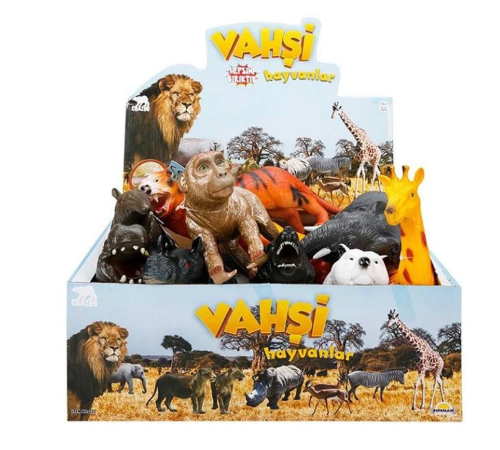 S00000725 VAHŞİ HAYVANLAR FOAM SESLİ 27CM -SUN - 1 adet stokta olan gönderilir S00000725 VAHŞİ HAYVANLAR FOAM SESLİ 27CM -SUN - 1 adet stokta olan gönderilir