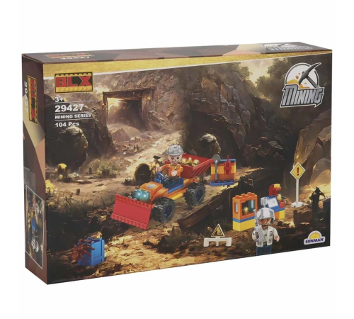 S00004416 BLX MİNİNG SET 2FGR 104 PRÇ LEGO -SUN