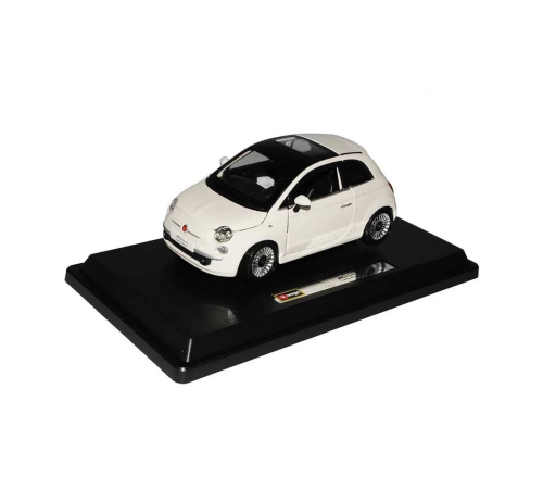 S00022106 BURAGO 1/24 FİAT 500 2007 BEYAZ -SUN