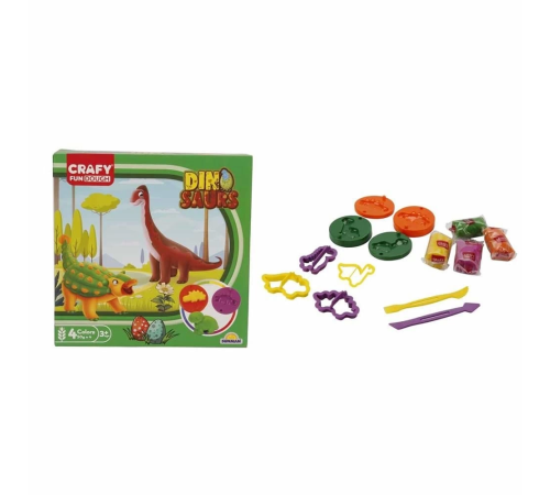 S01004734 OYUN HAMUR SET KÇK DİNO 14 PRÇ -SUN