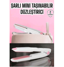 Saç Düzleştirici Şarjlı Seramik Kaplama Yeni Nesil Taşınabilir Düzleştirici