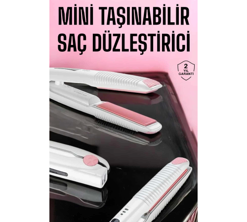 Saç Düzleştirici Uzun Şarj Süreli Seyahat Tipi Taşınabilir Çanta Boy Şarjlı