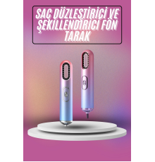 Saç Kurutma Makinesi İyon Üflemeli Saç Şekillendirici 3 Başlıklı Taşınabilir