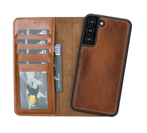 Samsung Galaxy S22 Plus Uyumlu Deri Cüzdanlı Kılıf MWWN RST2EF Samsung Galaxy S22 Plus Uyumlu Deri Cüzdanlı Kılıf MWWN RST2EF