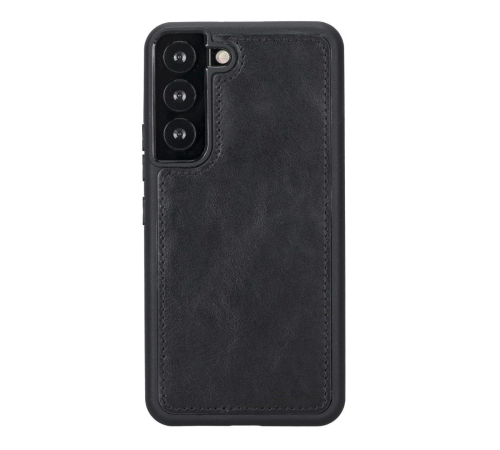 Samsung Galaxy S22 Uyumlu Deri Cüzdanlı Kılıf MWWN RST1 Siyah Samsung Galaxy S22 Uyumlu Deri Cüzdanlı Kılıf MWWN RST1 Siyah