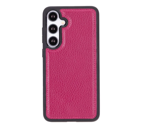 Samsung Galaxy S24 Uyumlu Deri Arka Kapak Gül Kurusu Samsung Galaxy S24 Uyumlu Deri Arka Kapak Gül Kurusu