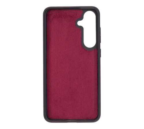 Samsung Galaxy S24 Uyumlu Deri Arka Kapak Gül Kurusu Samsung Galaxy S24 Uyumlu Deri Arka Kapak Gül Kurusu