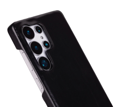 Samsung Galaxy S25 Ultra Uyumlu, Hakiki Deri, El Yapımı Arka Kapak, Kömür Siyah Samsung Galaxy S25 Ultra Uyumlu, Hakiki Deri, El Yapımı Arka Kapak, Kömür Siyah