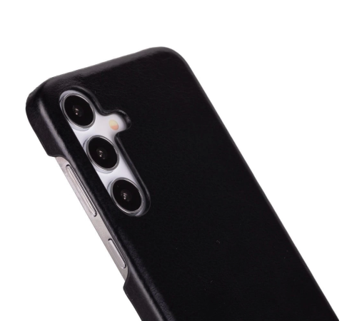 Samsung Galaxy S25 Uyumlu, Hakiki Deri, El Yapımı Arka Kapak, Kömür Siyah Samsung Galaxy S25 Uyumlu, Hakiki Deri, El Yapımı Arka Kapak, Kömür Siyah