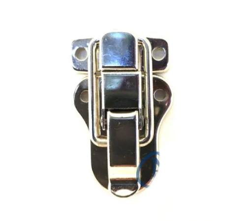 Sandık, Kutu Klipsi, Ön Kilidi - 48x30mm, Nikel, 100 Adet Sandık, Kutu Klipsi, Ön Kilidi - 48x30mm, Nikel, 100 Adet