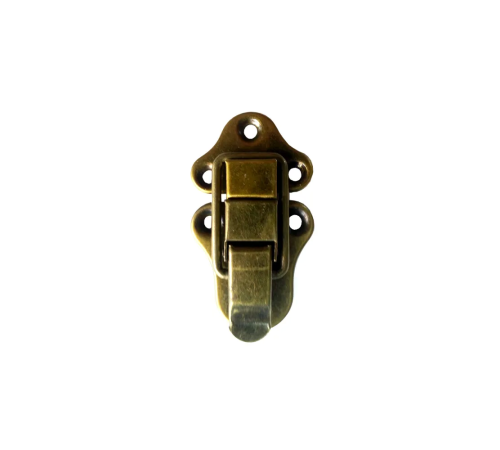Sandık, Kutu Klipsi, Ön Kilidi - 72x40mm, Antik, 100 Adet Sandık, Kutu Klipsi, Ön Kilidi - 72x40mm, Antik, 100 Adet