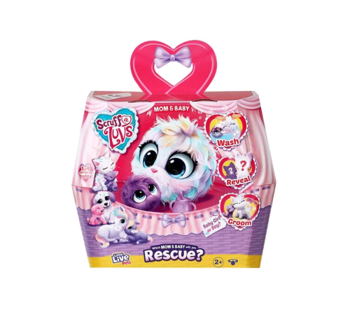 Scruff A Luvs Anne ve Yavrusu Sürpriz Kutu CRU09000 Scruff A Luvs Anne ve Yavrusu Sürpriz Kutu CRU09000