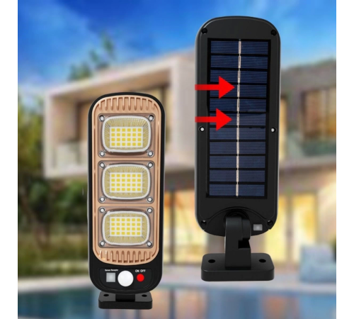Sensörlü Güneş Enerjisi İle Şarj Olabilen Duvara Monte Solar Aydınlatma GL-84069 Sensörlü Güneş Enerjisi İle Şarj Olabilen Duvara Monte Solar Aydınlatma GL-84069