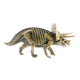 Sert Plastik Dinozor Figürü Triceratops