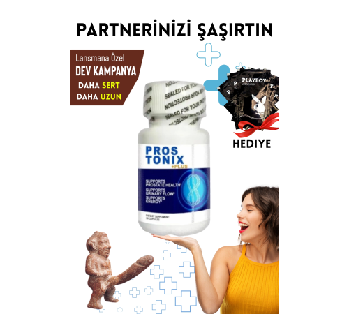 Prostonix Sertleştiricili Büyütücülü Geciktiricili Etkili Erkek Performans Arttırıcılı Caps Prostonix Sertleştiricili Büyütücülü Geciktiricili Etkili Erkek Performans Arttırıcılı Caps