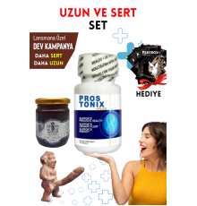 Prostonix Sertleştiricili Geciktiricili Büyütücülü Etkili Erkek Performans Arttırıcılı Set Macun