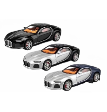 Sesli Işıklı Metal Bugatti Araba