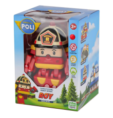 Sesli ve Işıklı Robocar Poli Büyük Transforming Robot Roy