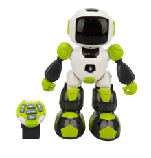 Sesli ve Işıklı Uzaktan Kumandalı Programlanabilir Robot