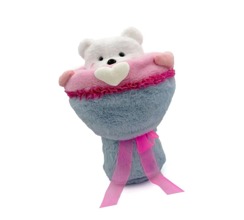 Sevgi Buketi Peluş Ayıcıklı Peluş Çiçek Buketi 40 cm Sevgi Buketi Peluş Ayıcıklı Peluş Çiçek Buketi 40 cm