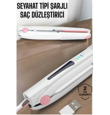 Seyahat İçin Yeni Nesil Seramik Kaplama Saç Düzleştirici Yüksek Isı
