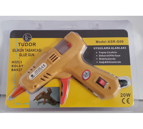 Sıcak Silikon Tabancası 20W Aç/Kapa Düğmeli ASR-G09 (336336)