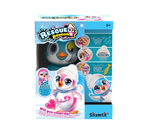 SIL 88652 Silverlit Rescue Interactive Penguen Mavi SIL 88652 Silverlit Rescue Interactive Penguen Mavi