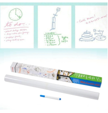 Silinebilir Kalemli Sticker  Duvara Yapışabilen Yazı Tahtası 60x100 cm
