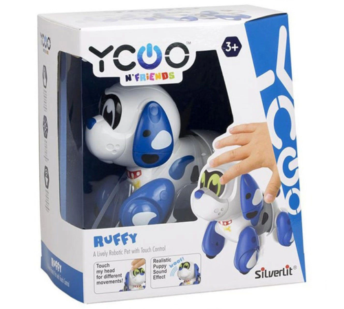 Silverlit Ruffy Hareket ve Ses Efektli Robot Köpek Silverlit Ruffy Hareket ve Ses Efektli Robot Köpek
