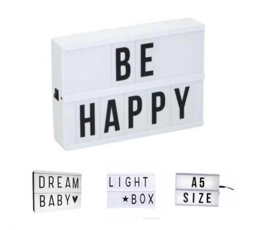 Sinematik Lightbox Dekorasyon Aydınlatma Aksesuarları (A5 Boyut) Sinematik Lightbox Dekorasyon Aydınlatma Aksesuarları (A5 Boyut)