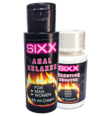 Sixx 60 Ml Bay Bayan Relax Krem +Erkeklere Özel Güç 30 Lu