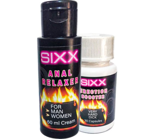 Sixx 60 Ml Bay Bayan Relax Krem +Erkeklere Özel Güç 30 Lu Sixx 60 Ml Bay Bayan Relax Krem +Erkeklere Özel Güç 30 Lu
