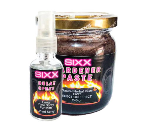 Sixx Anl Relaxer Gel 60 ml + Herbal Paste Erkek Sertlik Ve Performanse Macun 240 gr Sixx Anl Relaxer Gel 60 ml + Herbal Paste Erkek Sertlik Ve Performanse Macun 240 gr
