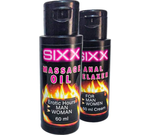 Sixx Naturel Masaj Yağı 60 Ml Ve 60 Ml Relax Krem Sixx Naturel Masaj Yağı 60 Ml Ve 60 Ml Relax Krem