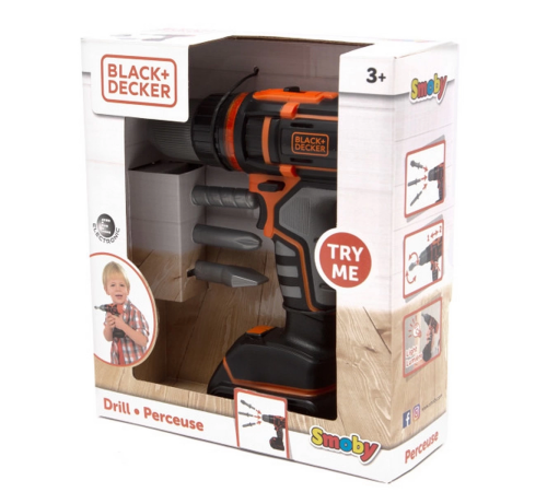 Smoby Black & Decker Elektrikli Matkap 360916 Smoby Black & Decker Elektrikli Matkap 360916