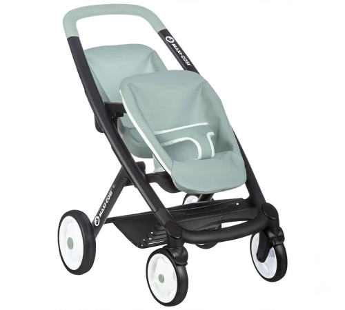 Smoby Maxi-Cosi İkiz Oyuncak Bebek Arabası Yeşil