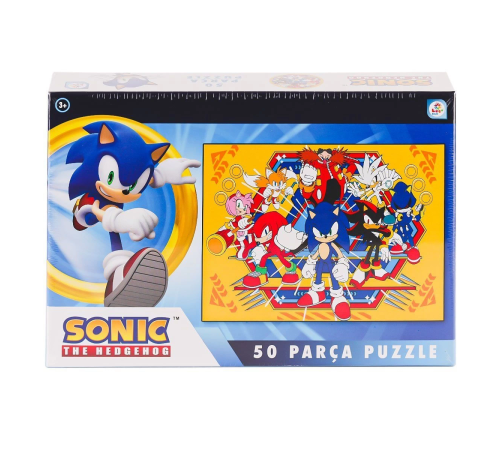SO0051 Sonic 50 Parça Puzzle -Laçokids