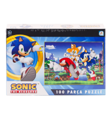 SO0052 Sonic 100 Parça Puzzle -Laçokids