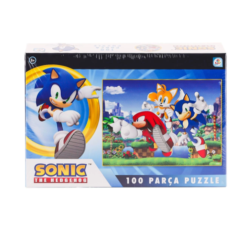 SO0052 Sonic 100 Parça Puzzle -Laçokids SO0052 Sonic 100 Parça Puzzle -Laçokids
