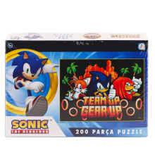 SO0053 Sonic 200 Parça Puzzle -Laçokids